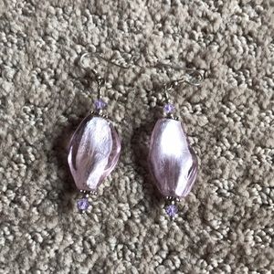Glass blown earrings
